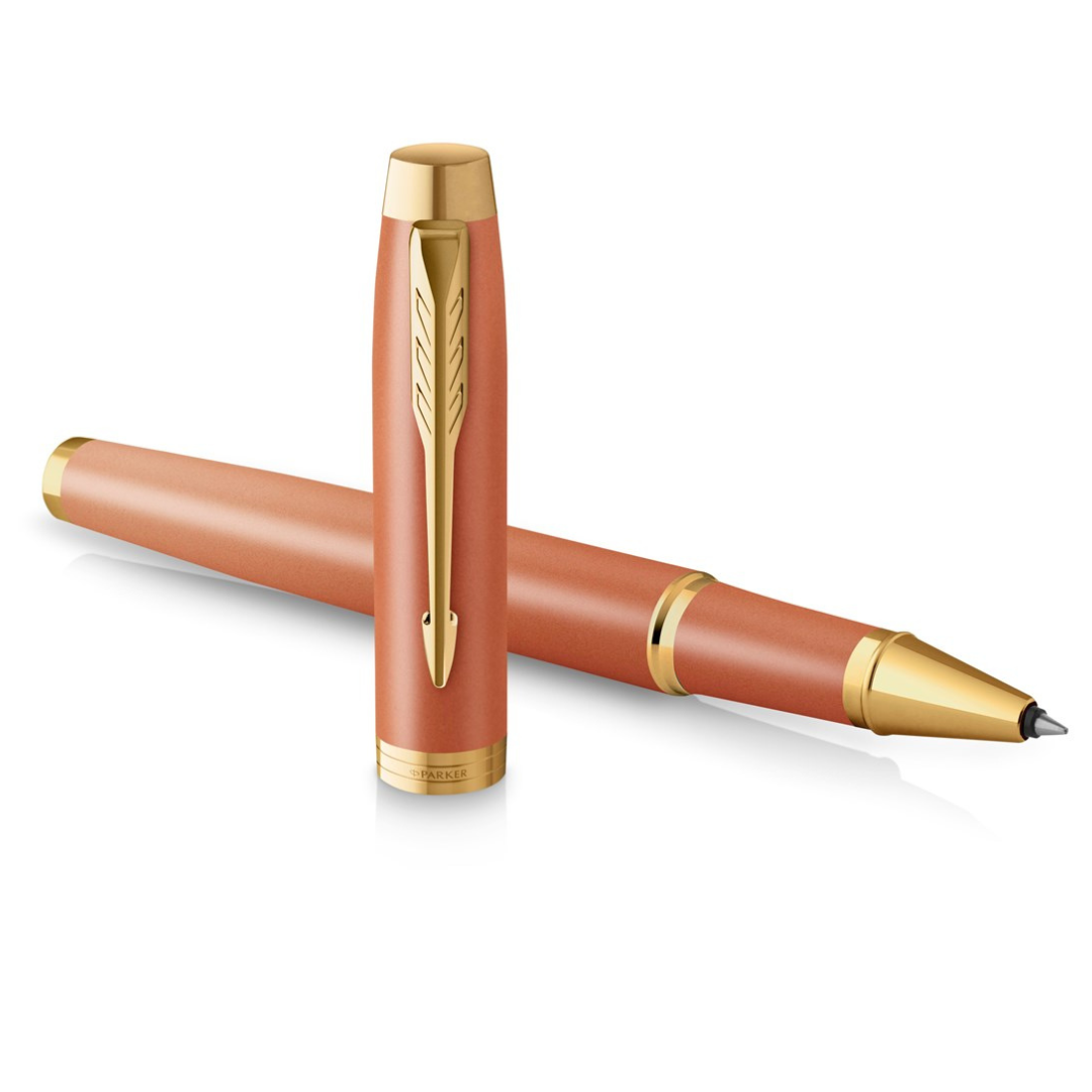 Parker IM Writing Rituals Orange Finish C.T. Rollerball F Black ink