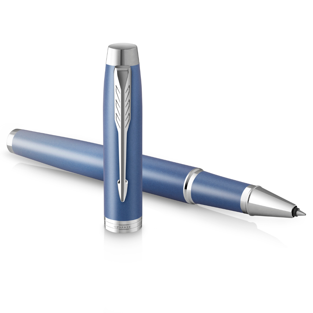 Parker IM Writing Rituals Blue Finish C.T. Rollerball F Black ink