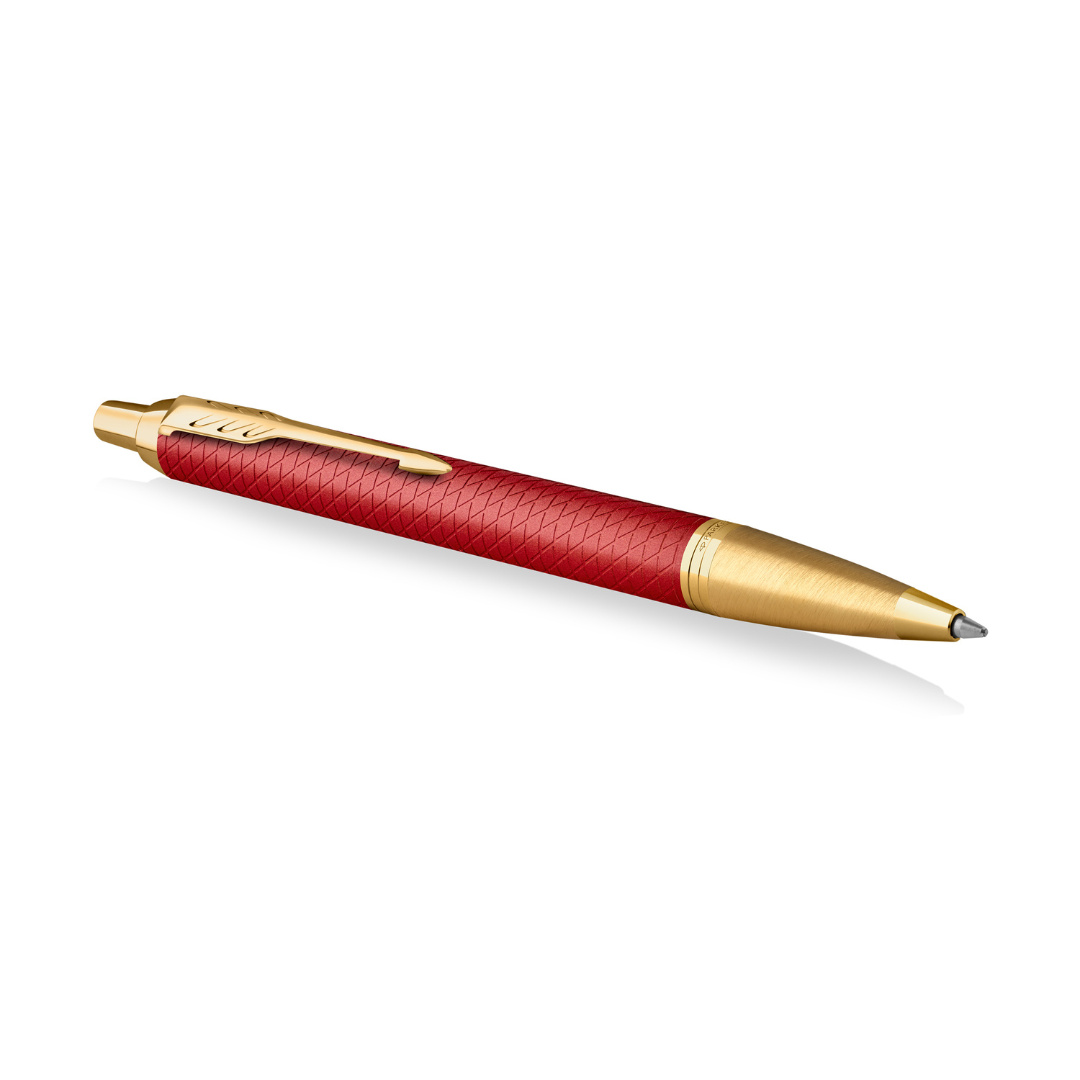 Parker IM Premium Red Lacquer G.T. Ballpen M Blue ink