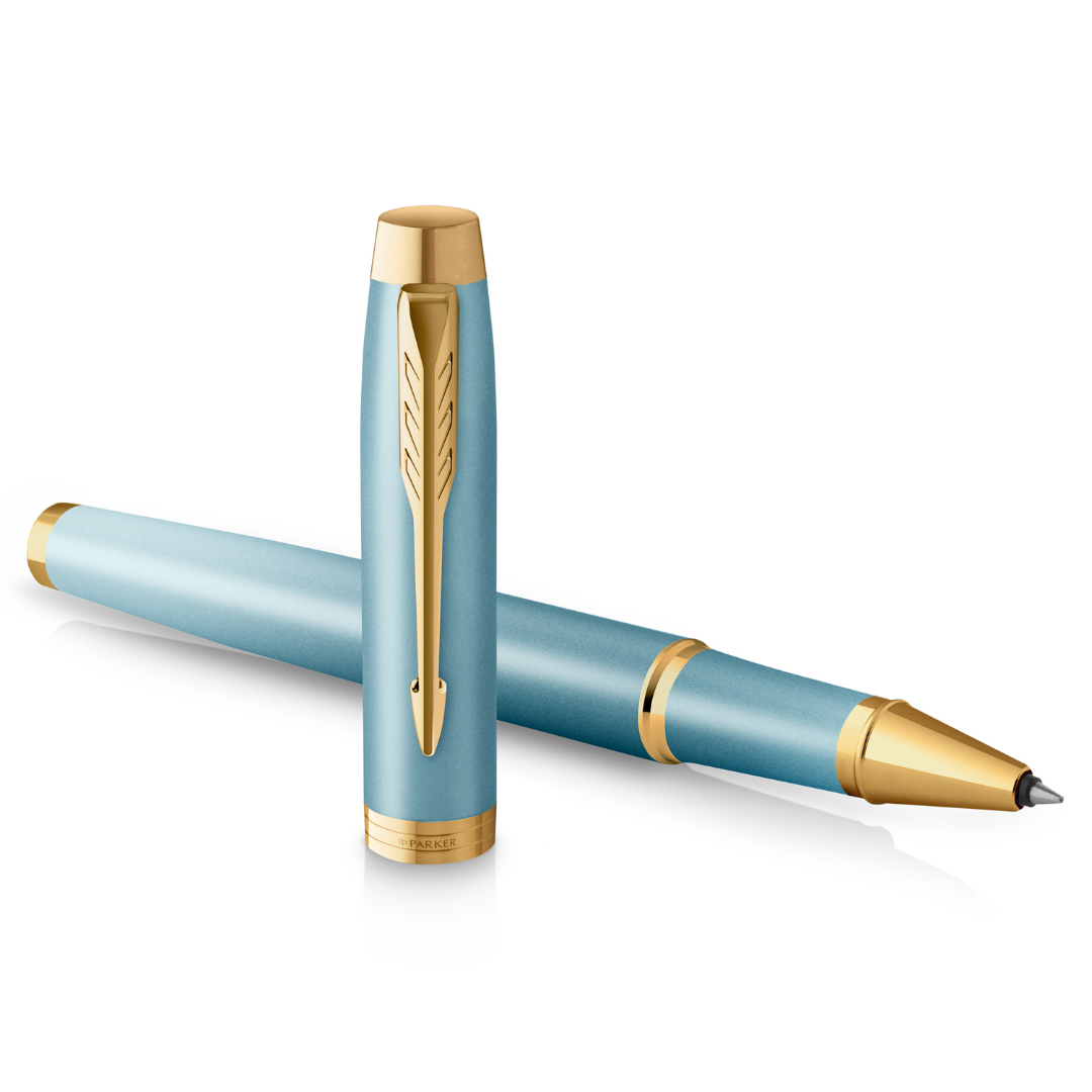 Parker IM Writing Rituals Gradient Blue G.T. Rollerball F Black ink