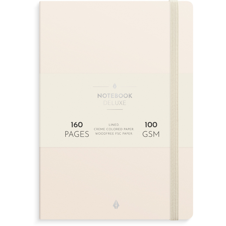Notebook Deluxe A5 beige