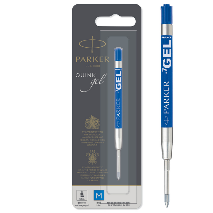 Parker QUINK Economy Gel Pen Refill M 0,7mm Blue 1-Blister