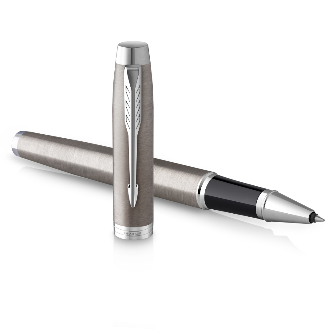 Parker IM Stainless Steel C.T. Rollerball F Black ink