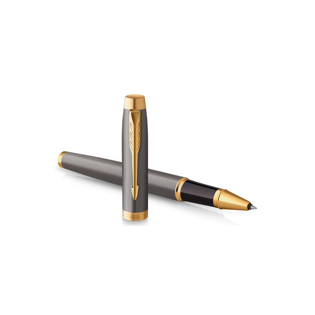 Parker IM Grey Lacquer G.T. Rollerball F Black ink