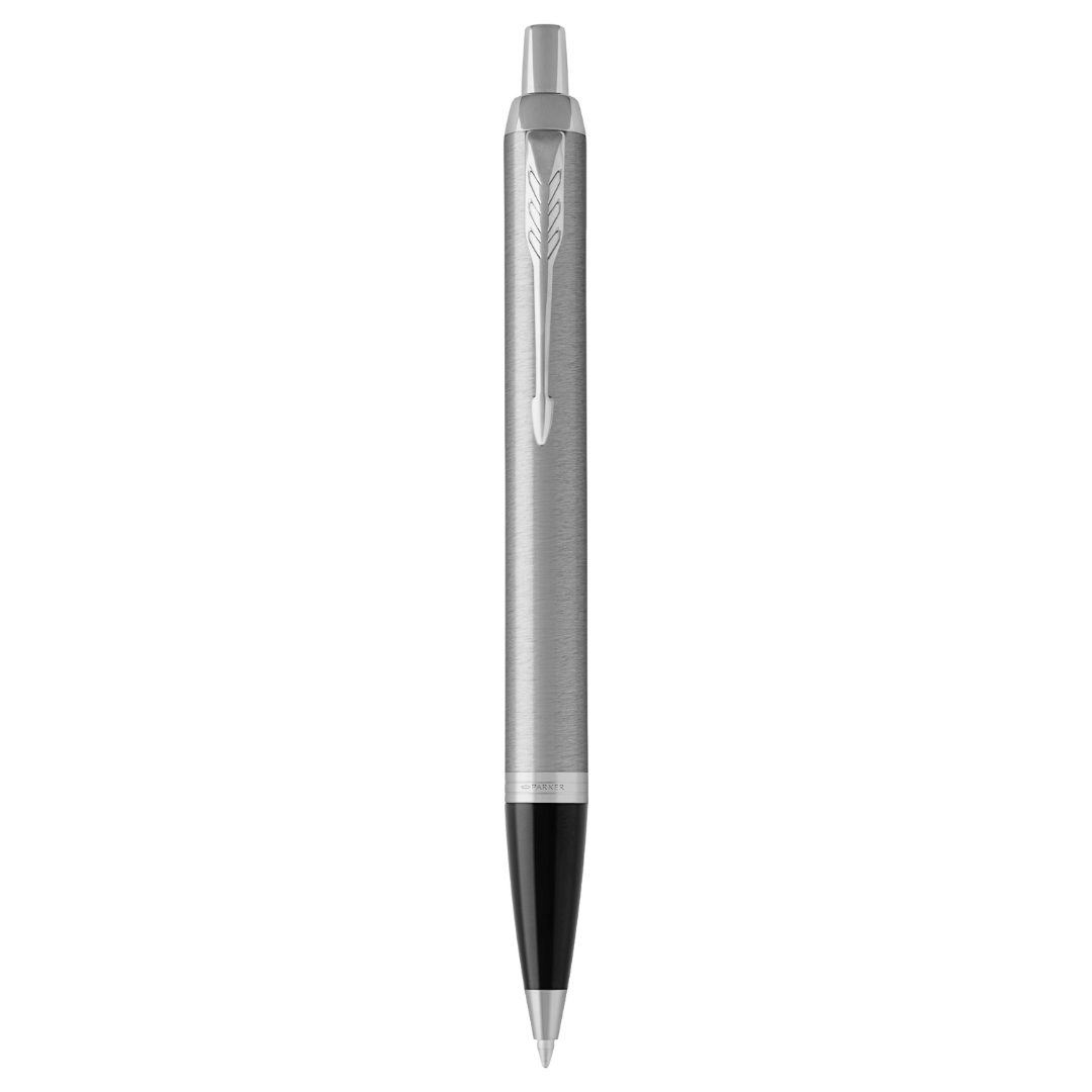 Parker IM Stainless Steel C.T. Ballpen M Blue ink