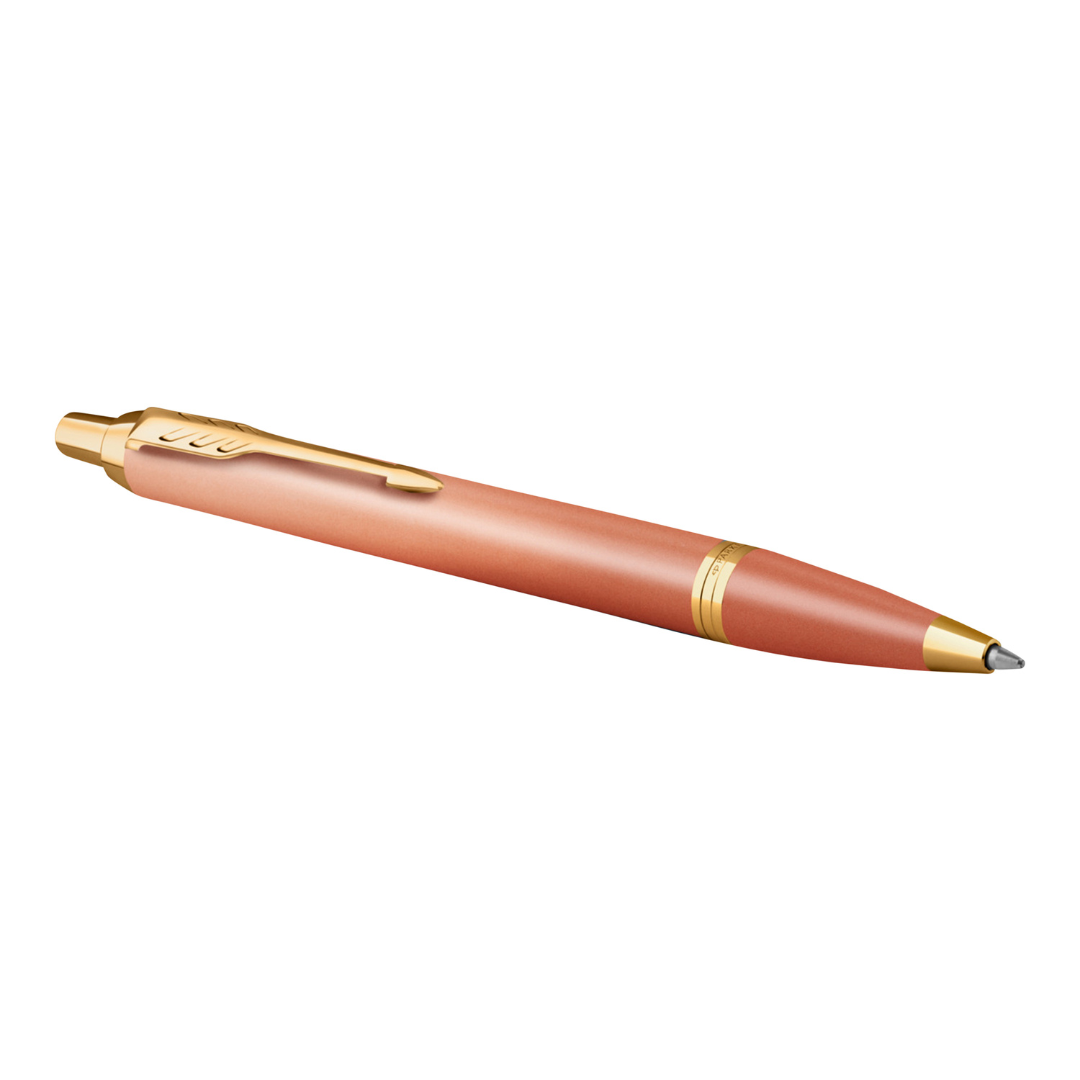 Parker IM Writing Rituals Orange Finish C.T. Ballpen M Blue ink