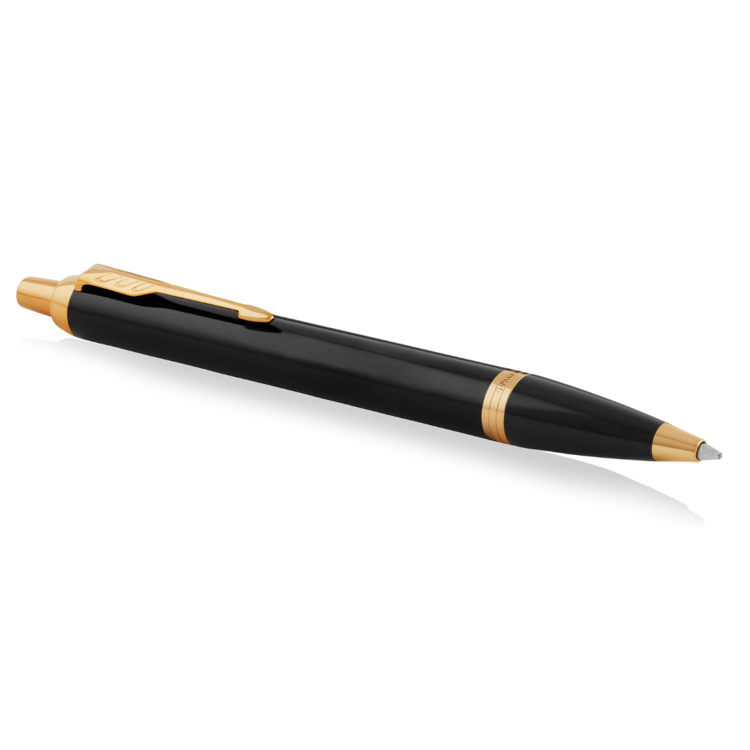 Parker IM Black Lacquer G.T. Ballpen M Blue ink