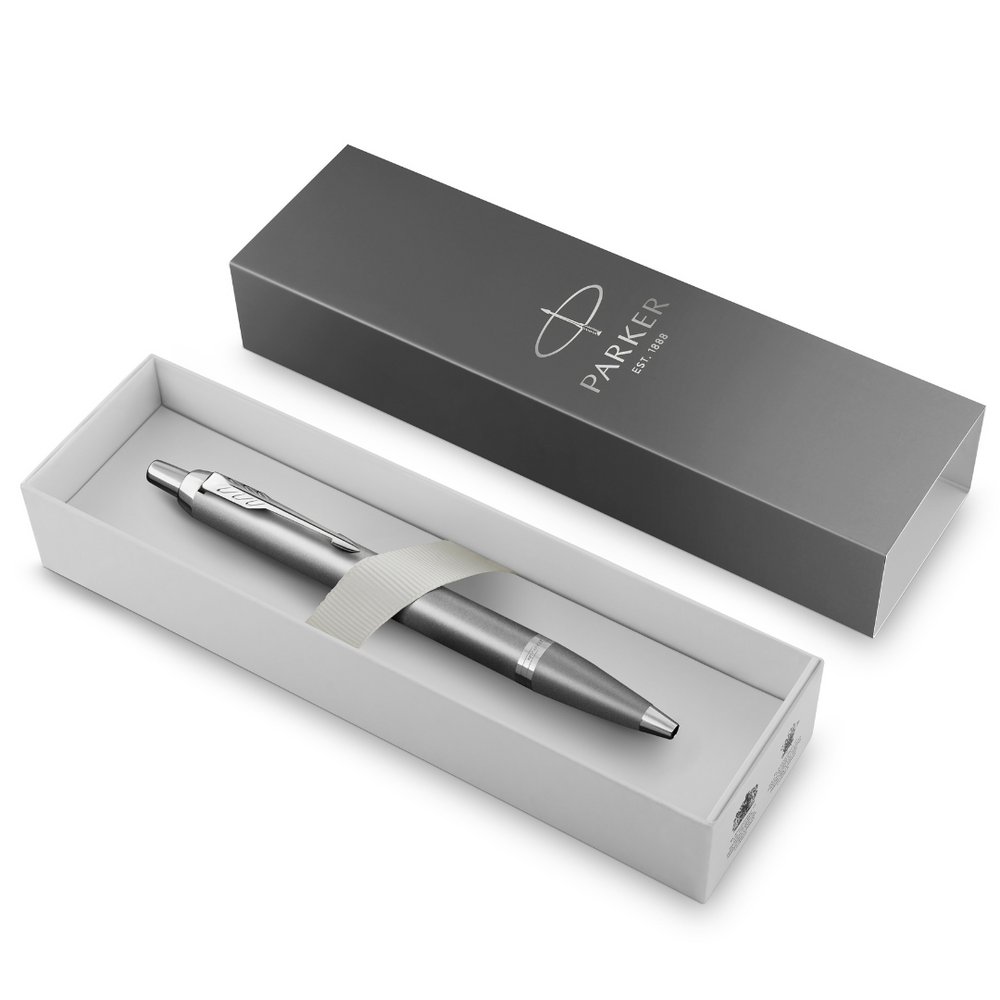 Parker IM Writing Rituals Gradient Grey C.T. Ballpen M Blue ink