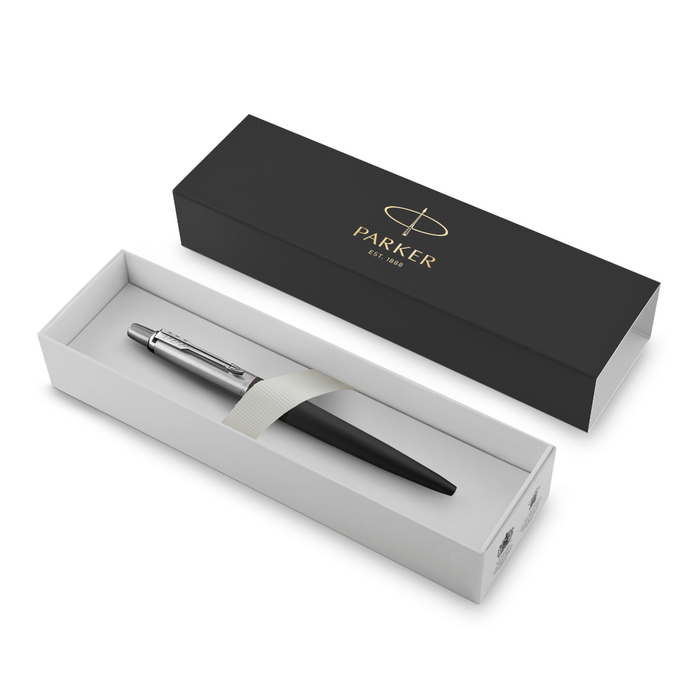 Parker Jotter Bond Street Black C.T. Ballpen M Blue ink