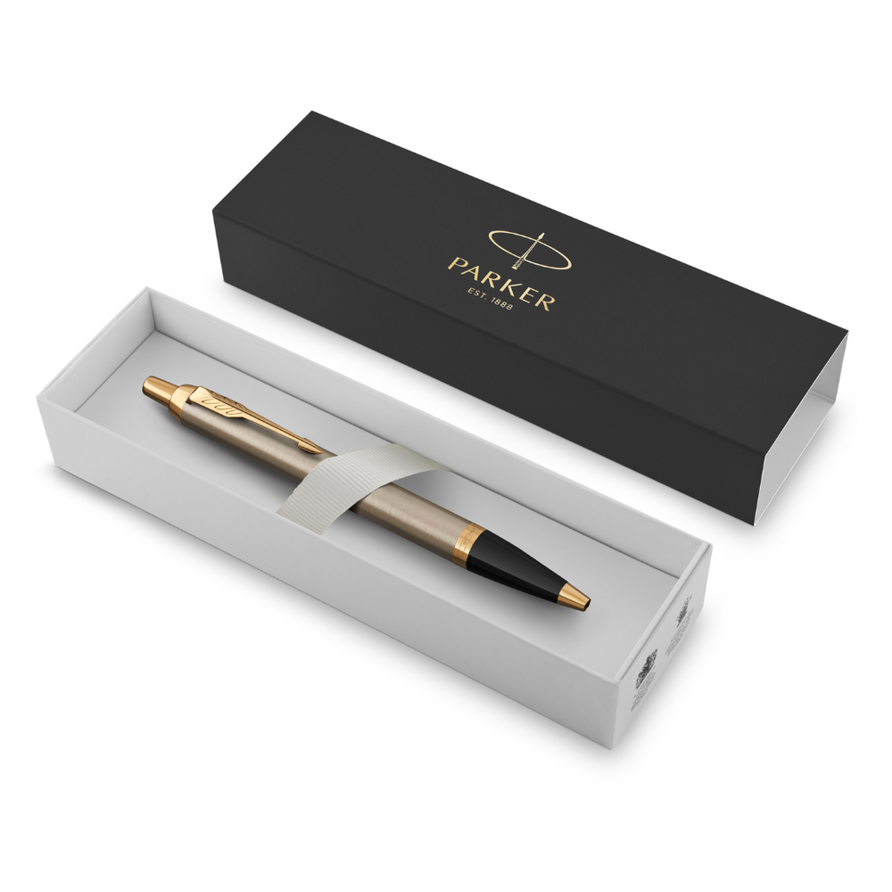 Parker IM Brushed Metal G.T. Ballpen M Black ink