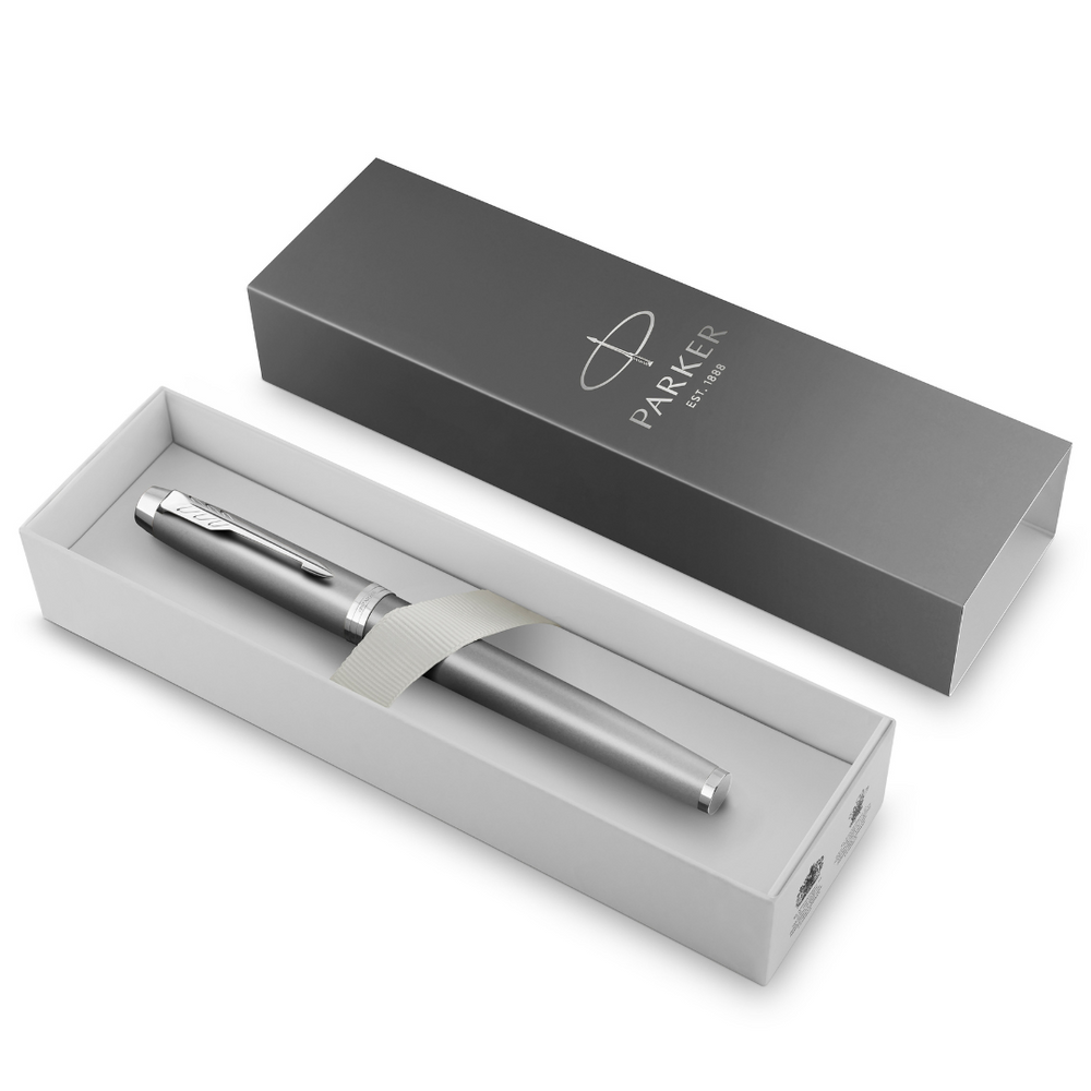 Parker IM Writing Rituals Gradient Grey C.T. Rollerball F Black ink