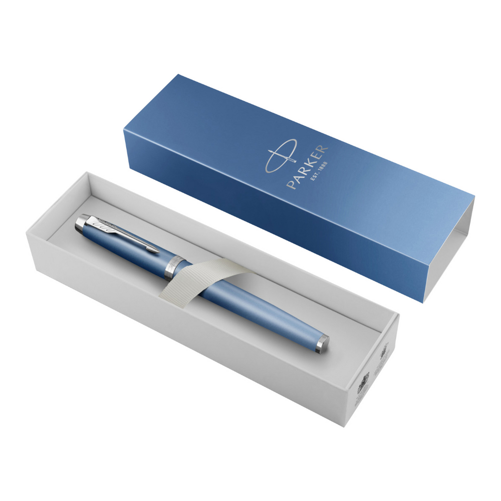 Parker IM Writing Rituals Blue Finish C.T. Fountain pen M Blue ink