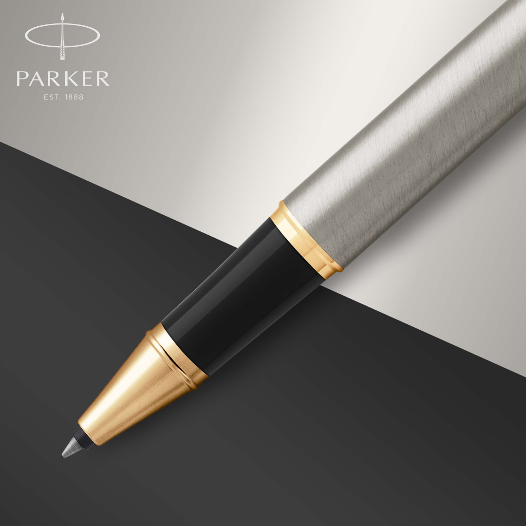 Parker IM Brushed Metal G.T. Rollerball F Black ink