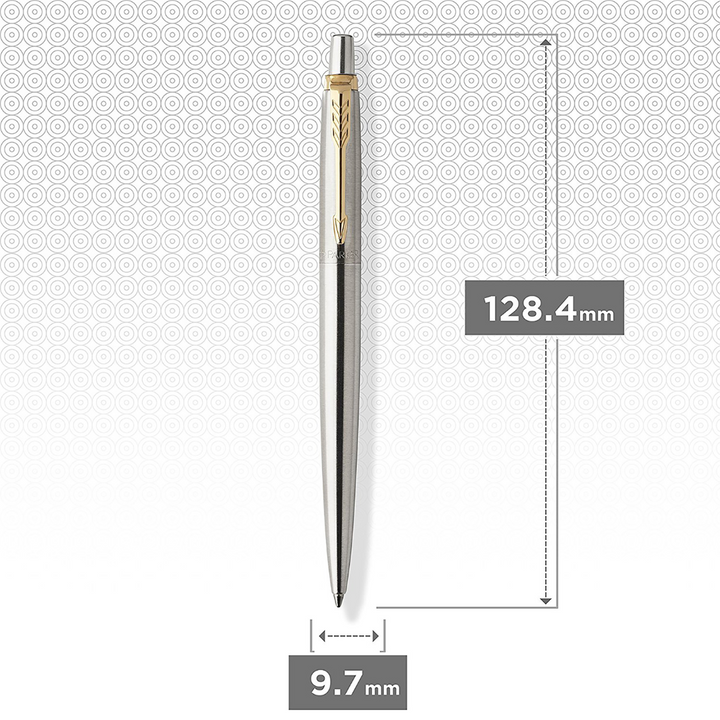 Parker Jotter Stainless Steel G.T. Ballpen M Blue ink