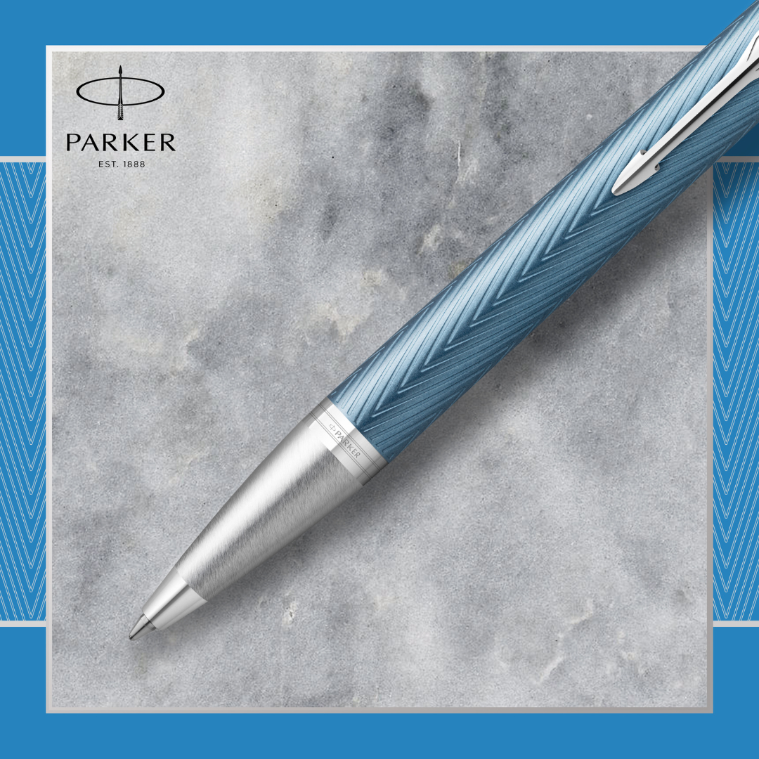 Parker IM Premium Blue Grey C.T. Ballpen M Blue ink