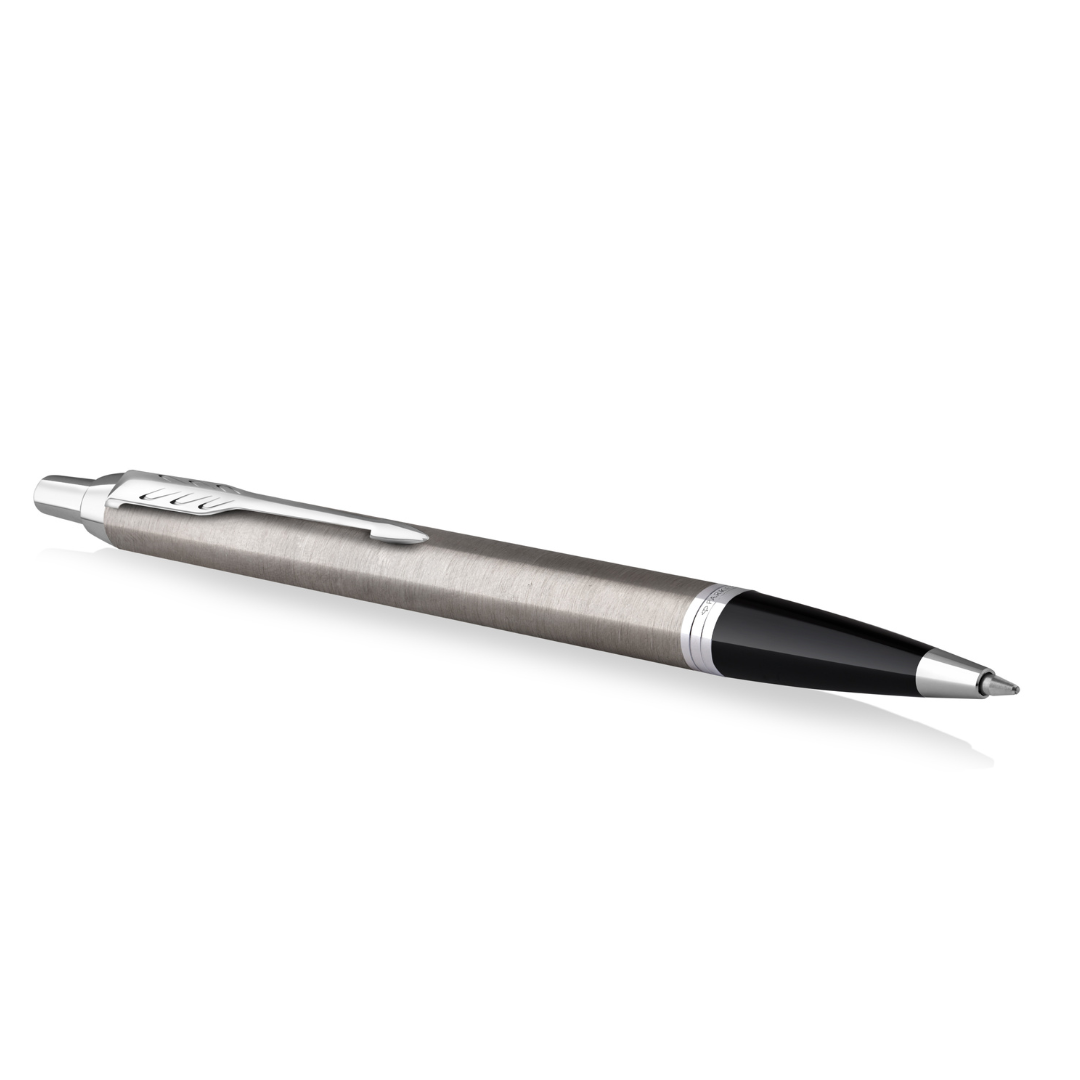 Parker IM Stainless Steel C.T. Ballpen M Blue ink