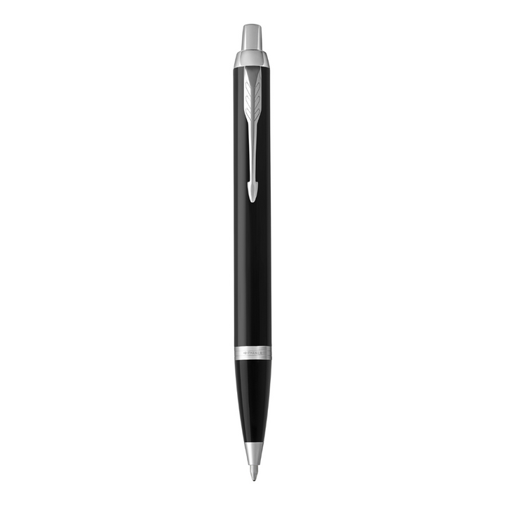 Parker IM Black Lacquer C.T. Ballpen M Blue ink