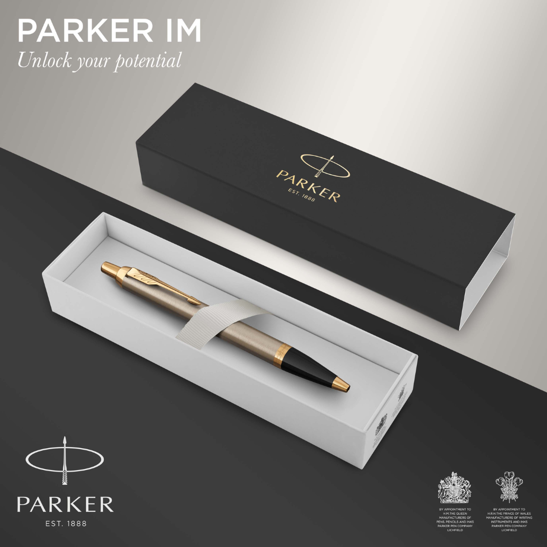Parker IM Brushed Metal G.T. Ballpen M Black ink