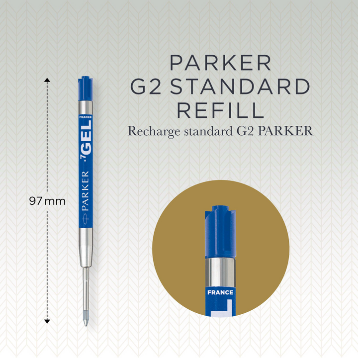 Parker QUINK Economy Gel Pen Refill M 0,7mm Blue 1-Blister