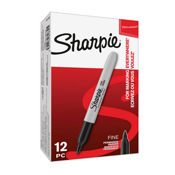 Marker Sharpie Fine 1,0mm sort