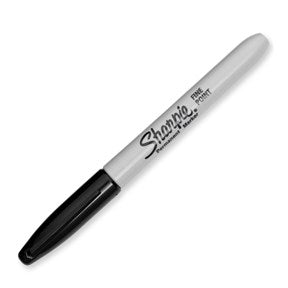 Marker Sharpie Fine 1,0mm sort