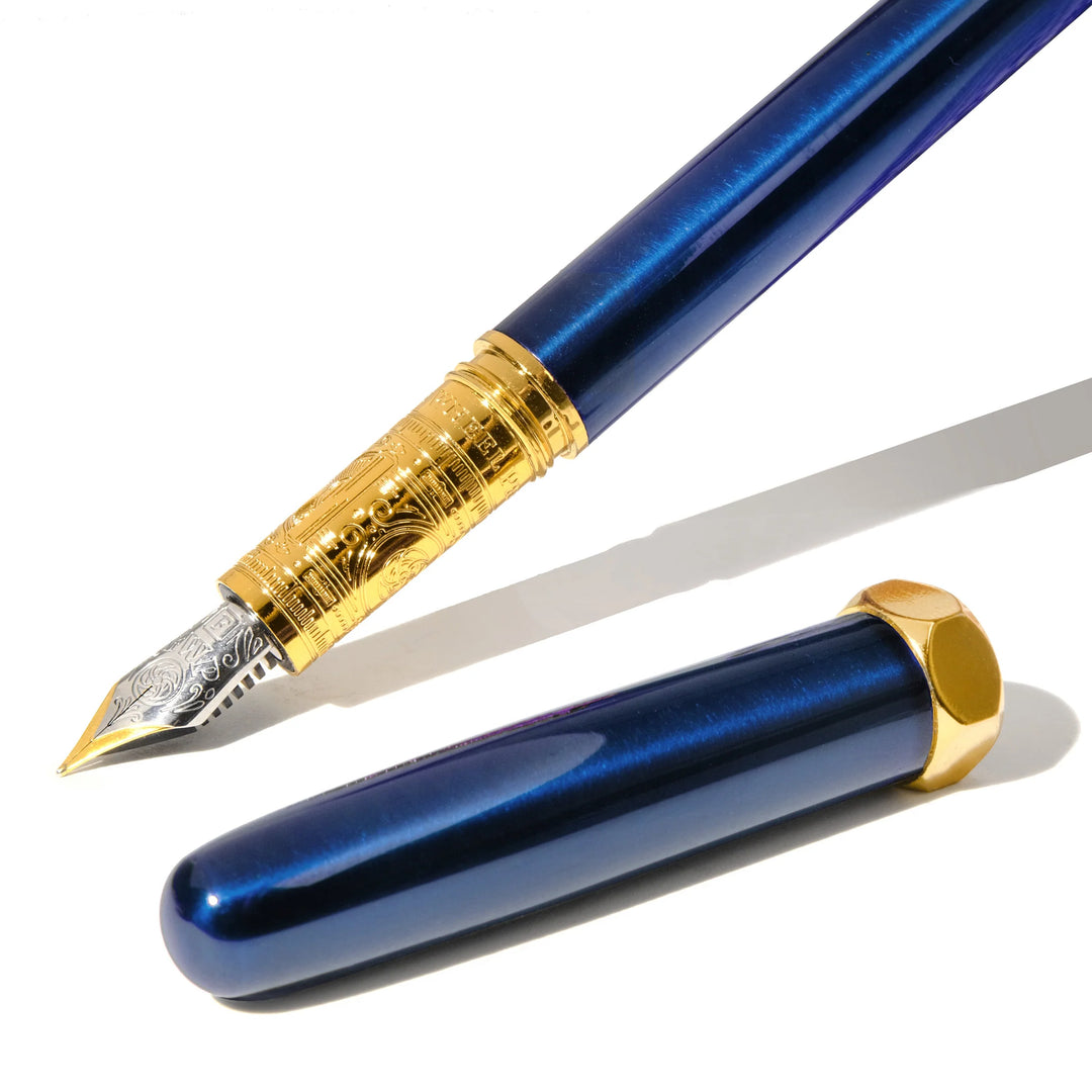 The Bijou Fountain Pen - Luna Celeste M