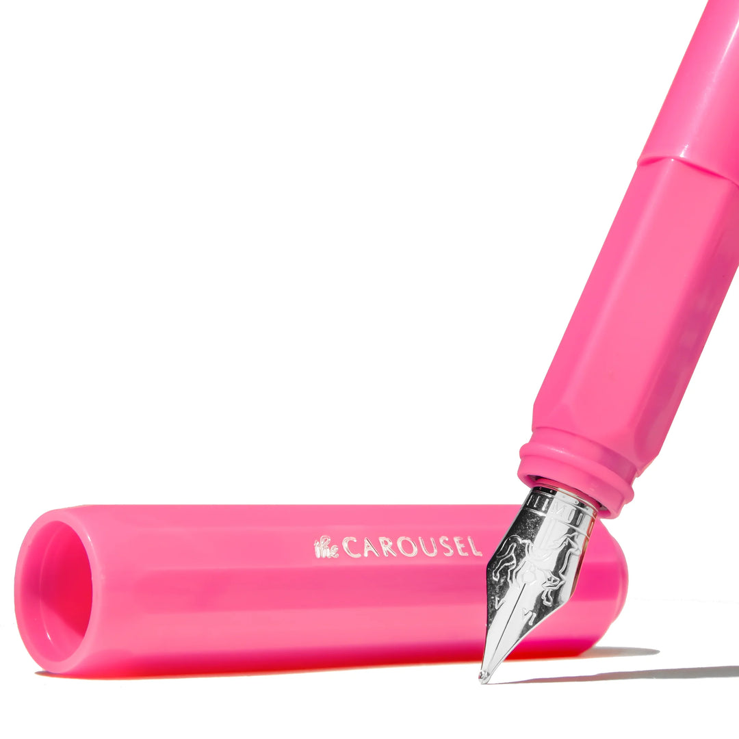 The Carousel Fountain Pen - Malibu Blush F