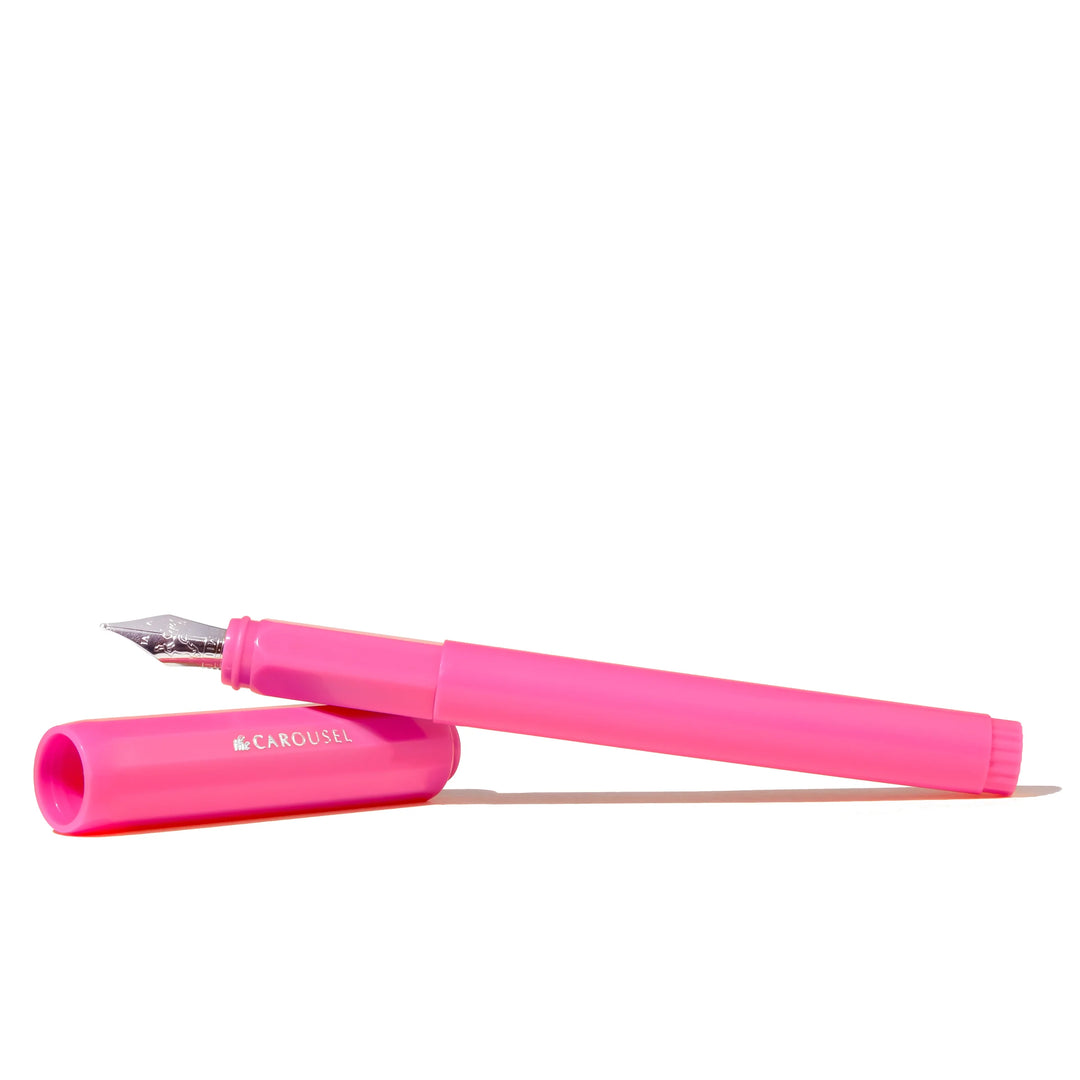 The Carousel Fountain Pen - Malibu Blush F
