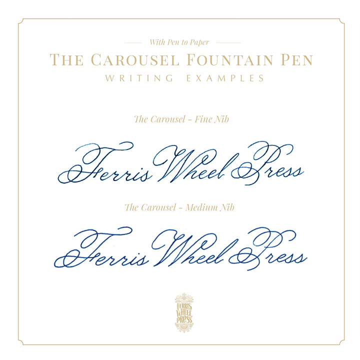 The Carousel Fountain Pen - Hearty Harvest F