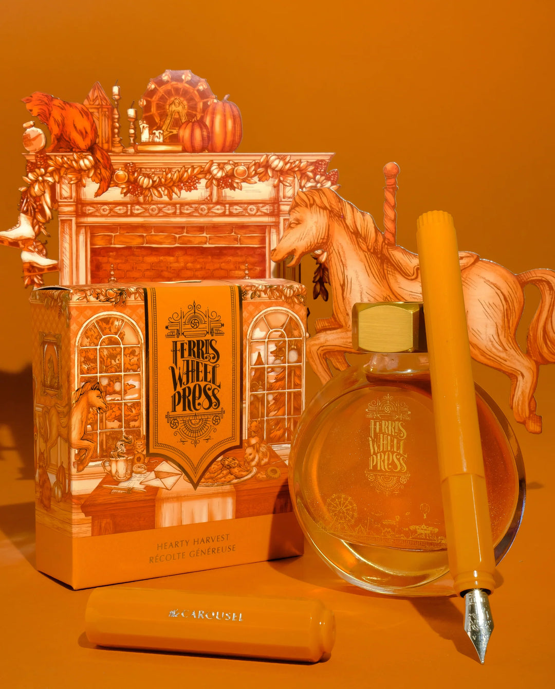 The Carousel Fountain Pen - Hearty Harvest F